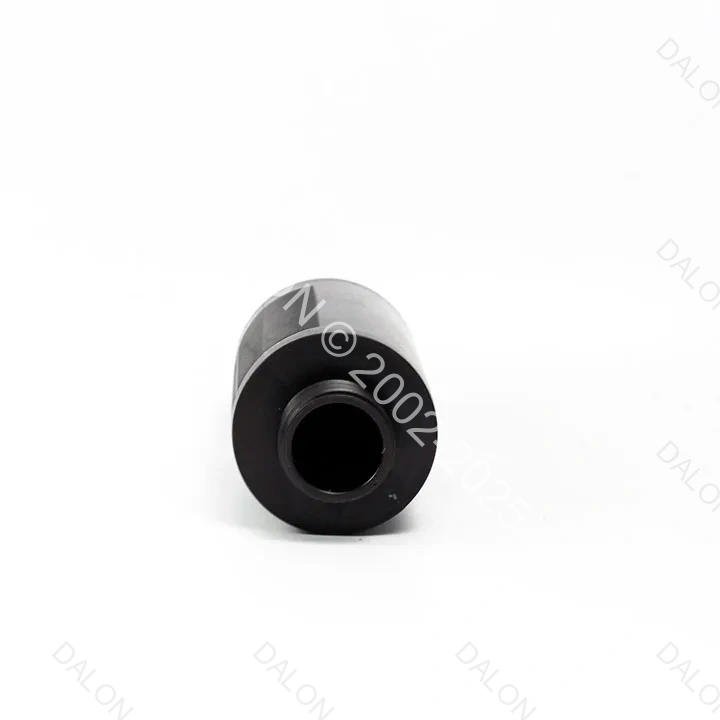  Kunststoff-Schalldämpfer mit hohem Durchfluss - KUNSTSTOFFSCHALLDÄMPFER SPL-F 1/4 MIT WOLLFILZ + ALUMINIUMNETZ FARBE SCHWARZ