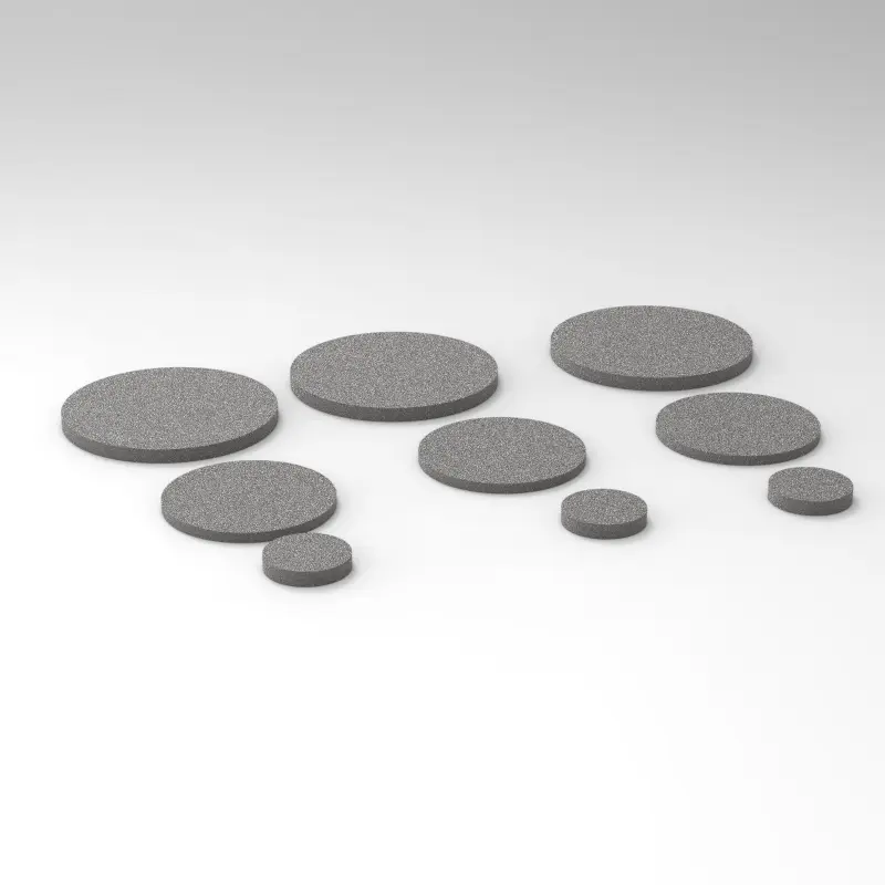 SINTERED STAINLESS STEEL 316L FILTER DISK 6.1X1 40MICRON
