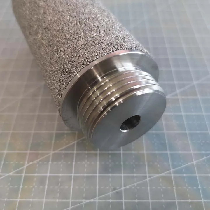 STEEL FILTER CARTRIDGE 7.6X15X44 40MICRON